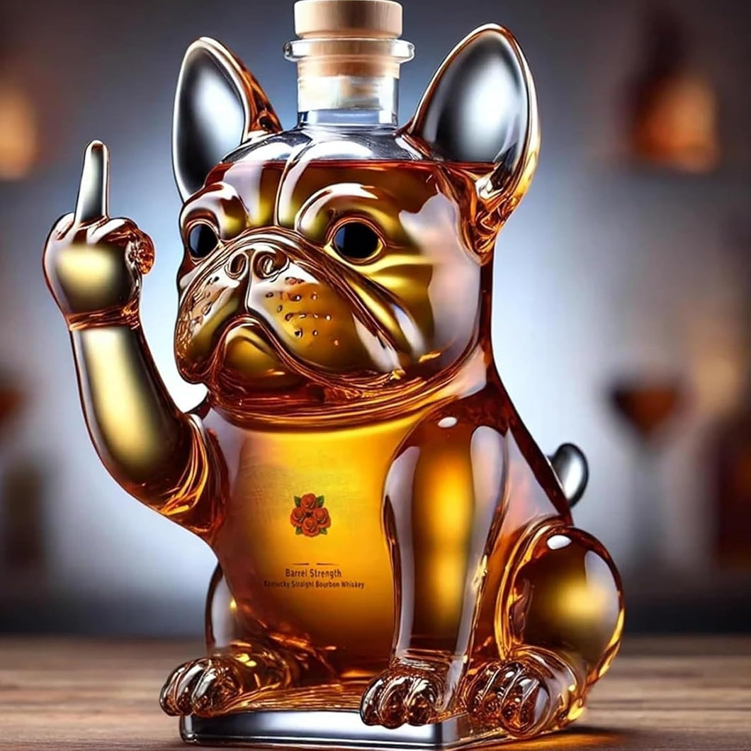 Vianys Bark Off Whiskey Bottle