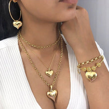 Chargez l'image dans la visionneuse de la galerie, Heart-shaped Jewelry Set For Women