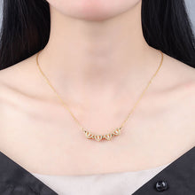 Laden Sie das Bild in den Galerie-Viewer. Fodable Rotating Unique Designs Lucky Fortune Choker Necklace For Women Girls Jewelry