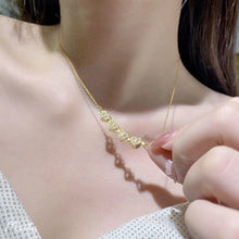 Laden Sie das Bild in den Galerie-Viewer. Fodable Rotating Unique Designs Lucky Fortune Choker Necklace For Women Girls Jewelry