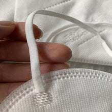 Laden Sie das Bild in den Galerie-Viewer. (50 yards) 5mm Black Flat Elastic Mask Strap String