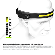 Laden Sie das Bild in den Galerie-Viewer. New Type LED Headlight Sensor USB Charge