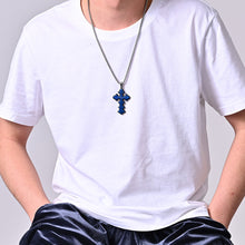 Load image into Gallery viewer, Men's Gothic Style Large Cross Necklace