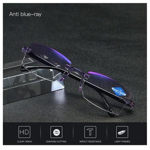 Vianys Sapphire High Hardness Anti Blue Light Intelligent Dual Focus Reading Glasses