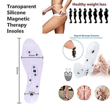Laden Sie das Bild in den Galerie-Viewer. Cuttable Acupressure Magnetic Massage Insoles For Adult