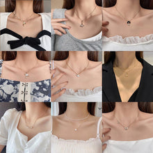 Laden Sie das Bild in den Galerie-Viewer. 2021 Titanium Steel Gold Chain Necklace For Women Fashion Collar Jewelry
