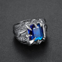 Chargez l'image dans la visionneuse de la galerie, Men's Vintage Crystal Dragon Claw Ring