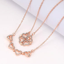 Laden Sie das Bild in den Galerie-Viewer. Fodable Rotating Unique Designs Lucky Fortune Choker Necklace For Women Girls Jewelry
