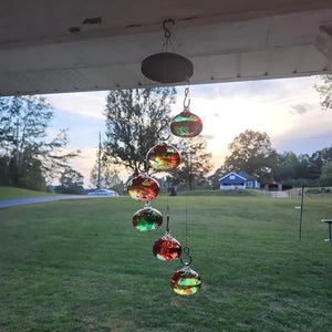 Vianys Wind Chime Hummingbird Feeder