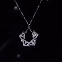 Laden Sie das Bild in den Galerie-Viewer. Fodable Rotating Unique Designs Lucky Fortune Choker Necklace For Women Girls Jewelry
