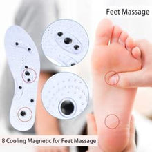 Laden Sie das Bild in den Galerie-Viewer. Cuttable Acupressure Magnetic Massage Insoles For Adult