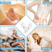 Laden Sie das Bild in den Galerie-Viewer. Cuttable Acupressure Magnetic Massage Insoles For Adult