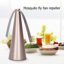 Lataa kuva Galleria-katseluun, Fly Repellent Fan Keep Flies And Bugs Away From Your Food