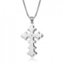 Load image into Gallery viewer, Men's Gothic Style Large Cross Necklace
