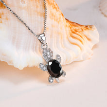 Laden Sie das Bild in den Galerie-Viewer. Cute Tortoise Crystal Zircon Necklace For Women And Girls