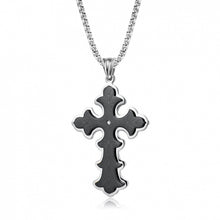 Load image into Gallery viewer, Men's Gothic Style Large Cross Necklace