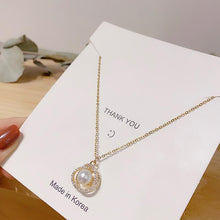 Laden Sie das Bild in den Galerie-Viewer. 2021 Titanium Steel Gold Chain Necklace For Women Fashion Collar Jewelry