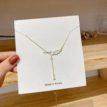 Laden Sie das Bild in den Galerie-Viewer. 2021 Titanium Steel Gold Chain Necklace For Women Fashion Collar Jewelry