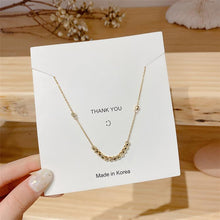 Laden Sie das Bild in den Galerie-Viewer. 2021 Titanium Steel Gold Chain Necklace For Women Fashion Collar Jewelry