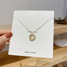Laden Sie das Bild in den Galerie-Viewer. 2021 Titanium Steel Gold Chain Necklace For Women Fashion Collar Jewelry