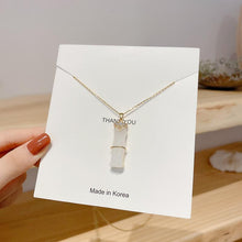 Laden Sie das Bild in den Galerie-Viewer. 2021 Titanium Steel Gold Chain Necklace For Women Fashion Collar Jewelry