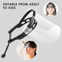Lataa kuva Galleria-katseluun, Anti-Fog Lightweight Adjustable Face Shields(2/4/6Pcs)