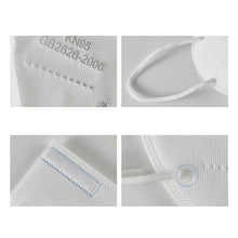 Cargar imagen en el visor de la galería, KN95 Masks, (FDA Registered) Face Mask for at least 95% filtration efficiency against non-oil-based particles and aerosols
