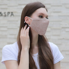 Chargez l'image dans la visionneuse de la galerie, <transcy>Masque facial de couverture pailleté extérieur brillant lavable et réutilisable à la mode</transcy>