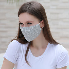 Chargez l'image dans la visionneuse de la galerie, <transcy>Masque facial de couverture pailleté extérieur brillant lavable et réutilisable à la mode</transcy>